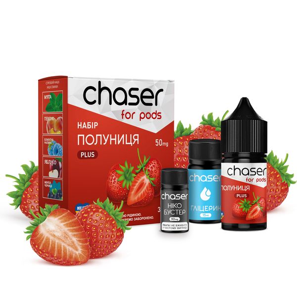 Набор Chaser For Pods Клубника 30 мл 21449 фото