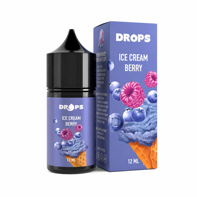 Набір Drops Kit Ice Cream Berry 30 мл (Ягідне морозиво), самозаміс 43577 фото