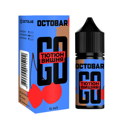 Набор OCTO BAR GO Табак Вишня 30 мл, самозамес 43655 фото