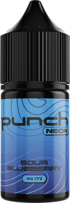 Набір Punch Neon Sour Blueberry 30 мл (Кисла Чорниця), самозаміс 42977 фото