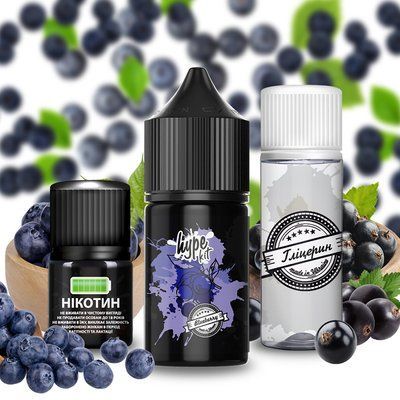 Набір Hype Kit Чорничне Морозиво 30 мл, самозаміс 41312 фото