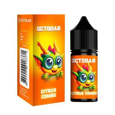 Набор OCTO BAR Citrus Combo 30 мл (Лимон + Лайм), самозамес 41227 фото