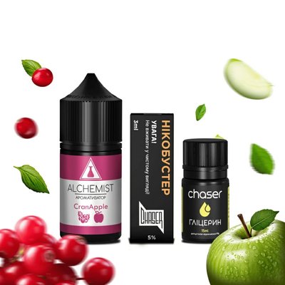 Набор Alchemist Cran Apple 30 мл (Яблоко с клюквой) 41361 фото