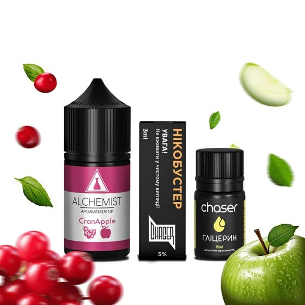 Набор Alchemist Cran Apple 30 мл (Яблоко с клюквой) 41361 фото