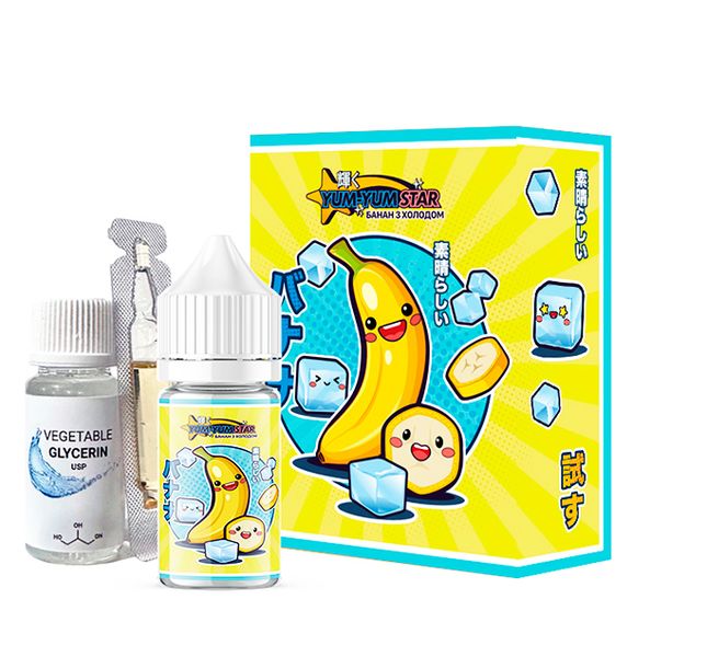 Набор Yum-Yum Star Salt Банан с холодом 30ml 22059 фото