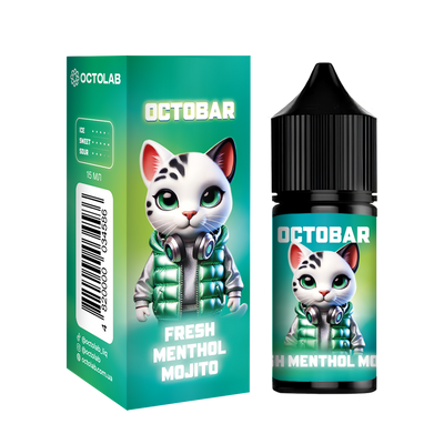 Набор OCTO BAR Fresh Menthol Mojito 30 мл, самозамес 43318 фото